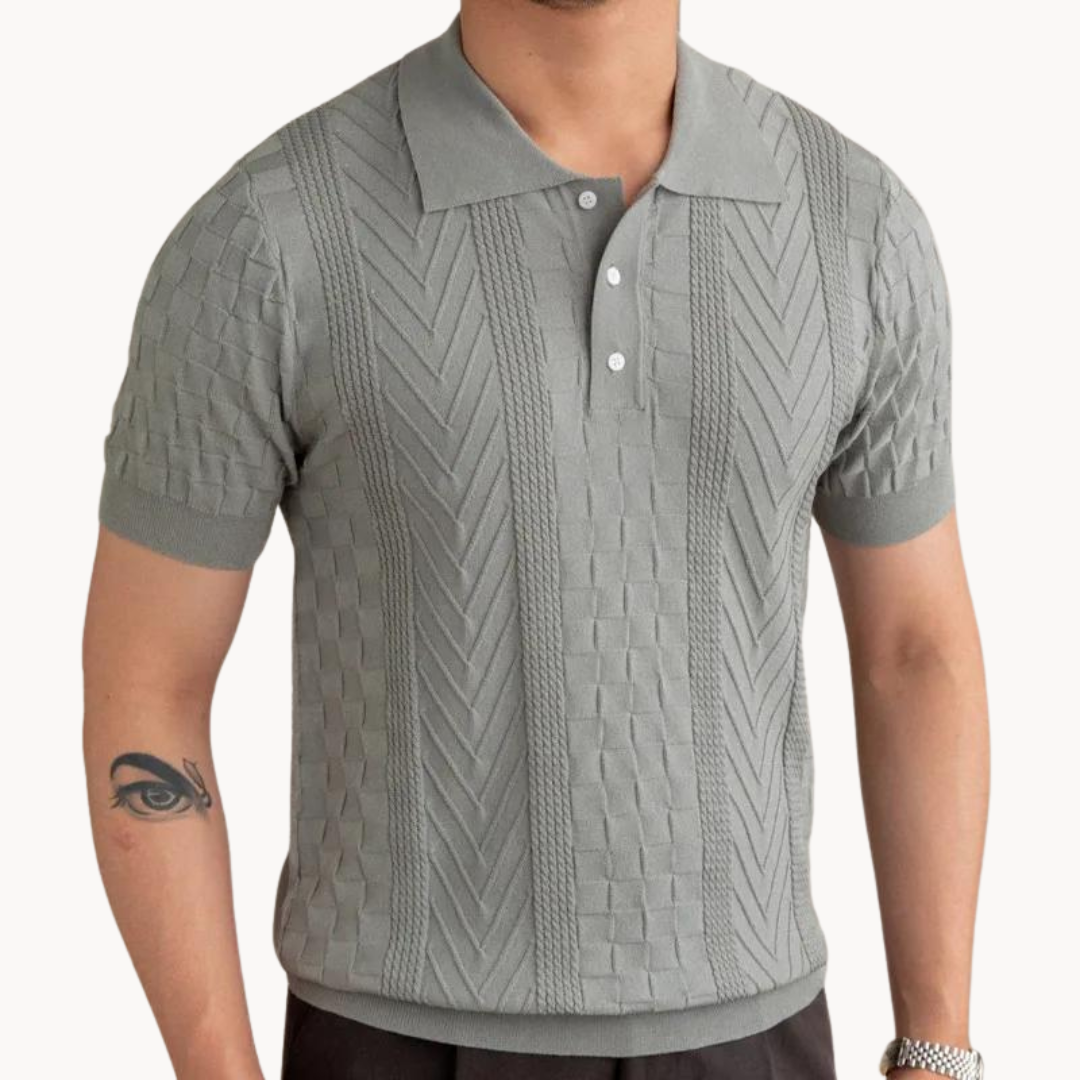 Polo | Mistura Texturizada Jacquard