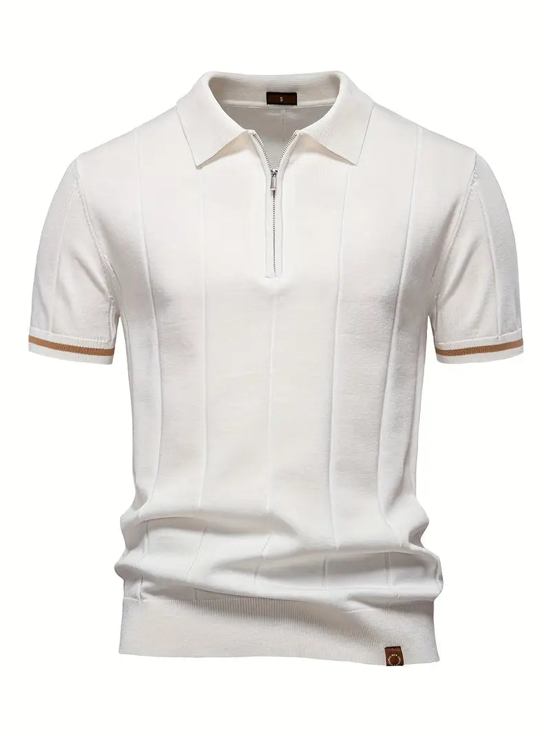 Camisa Polo | Mistura Poliéster Slim