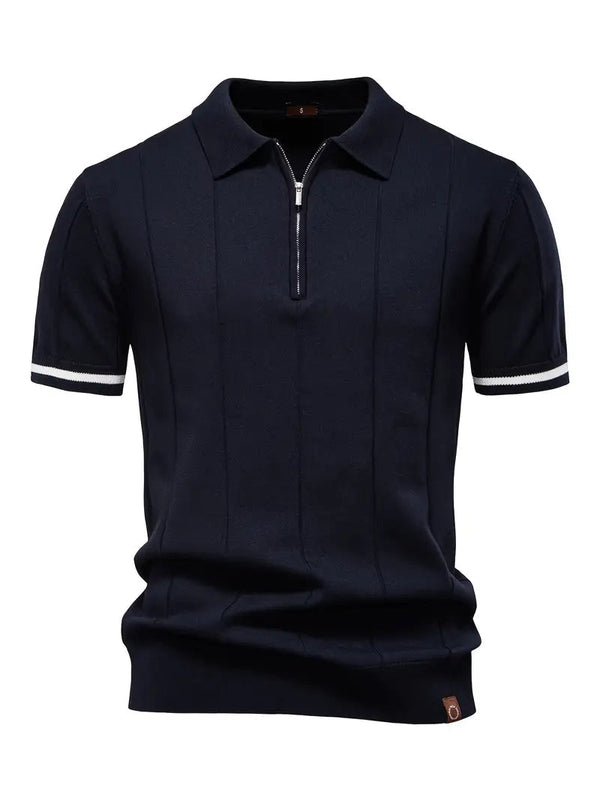 Camisa Polo | Mistura Poliéster Slim