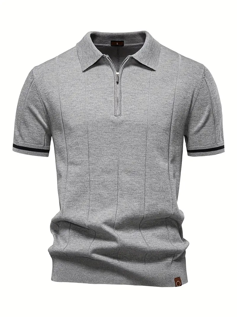 Camisa Polo | Mistura Poliéster Slim