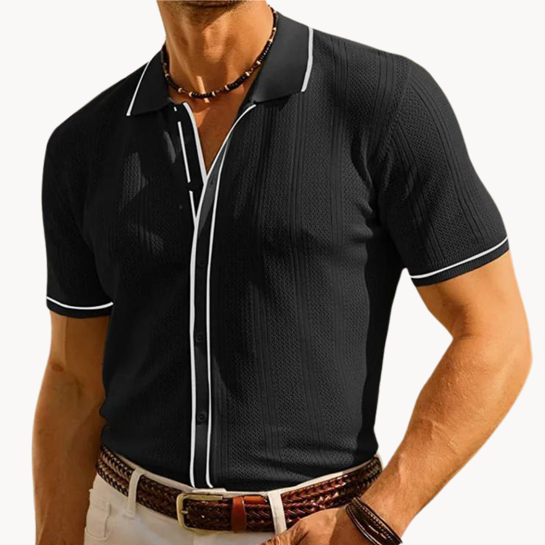 Camisa Polo | Manga Curta Respirável