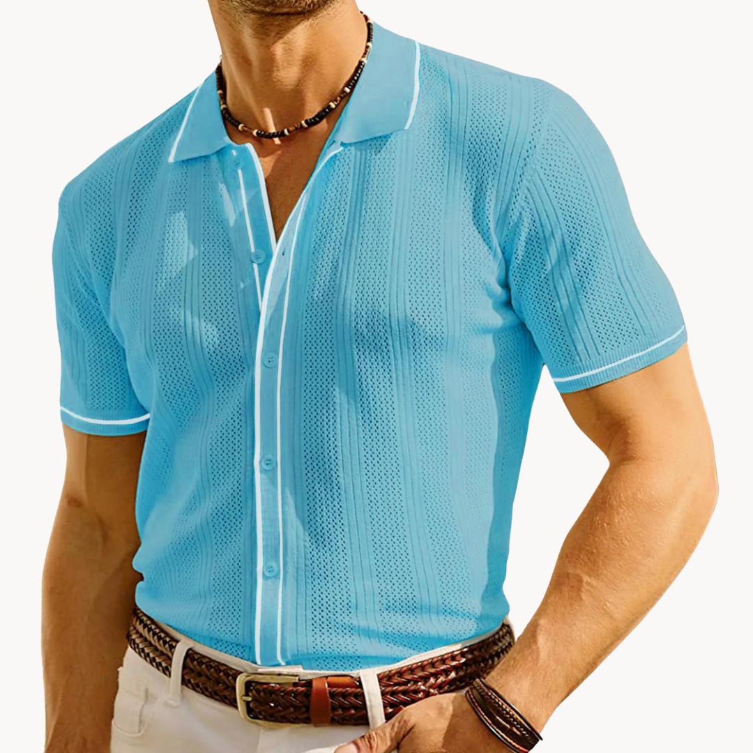 Camisa Polo | Manga Curta Respirável