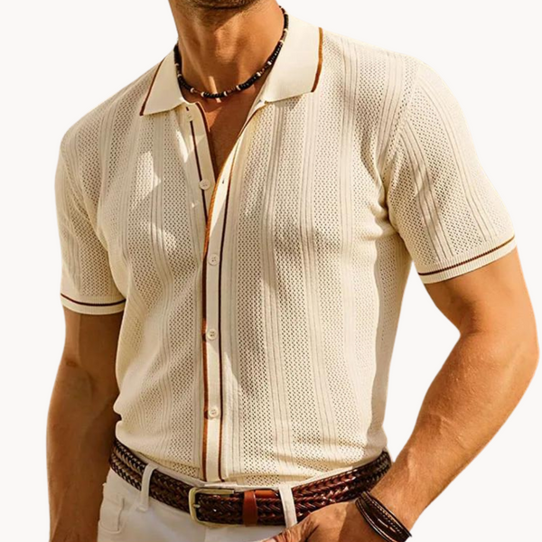 Camisa Polo | Manga Curta Respirável
