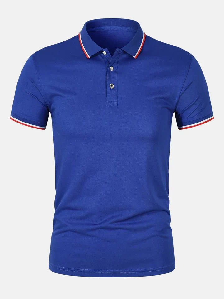 Camisa Polo | Fecho de Botão Malha