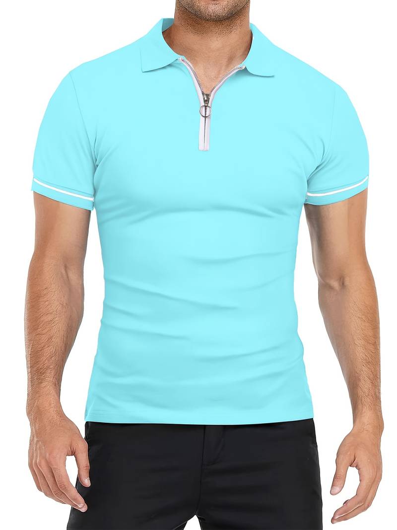 Camisa Polo | Gola com Zíper Respirável