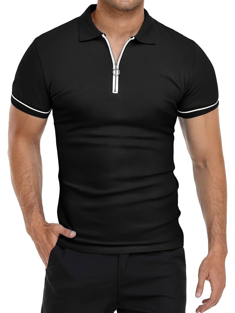 Camisa Polo | Gola com Zíper Respirável