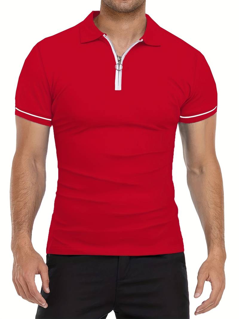 Camisa Polo | Gola com Zíper Respirável