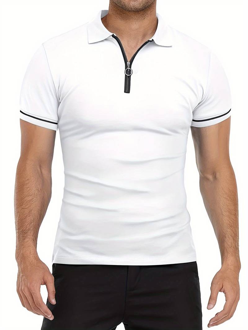 Camisa Polo | Gola com Zíper Respirável