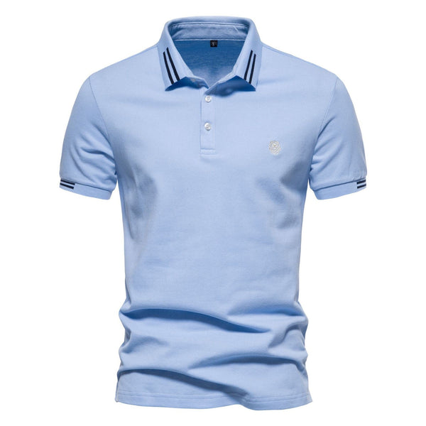 Polo | Colar Estruturado Listrado