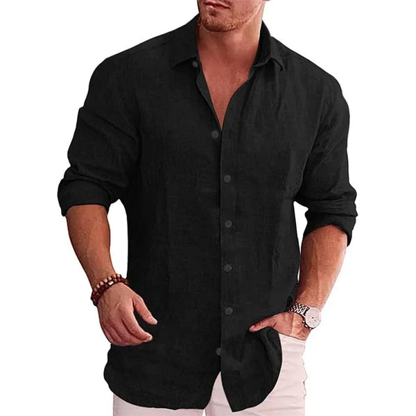 Camisa em Mistura de Poliéster | Reversível