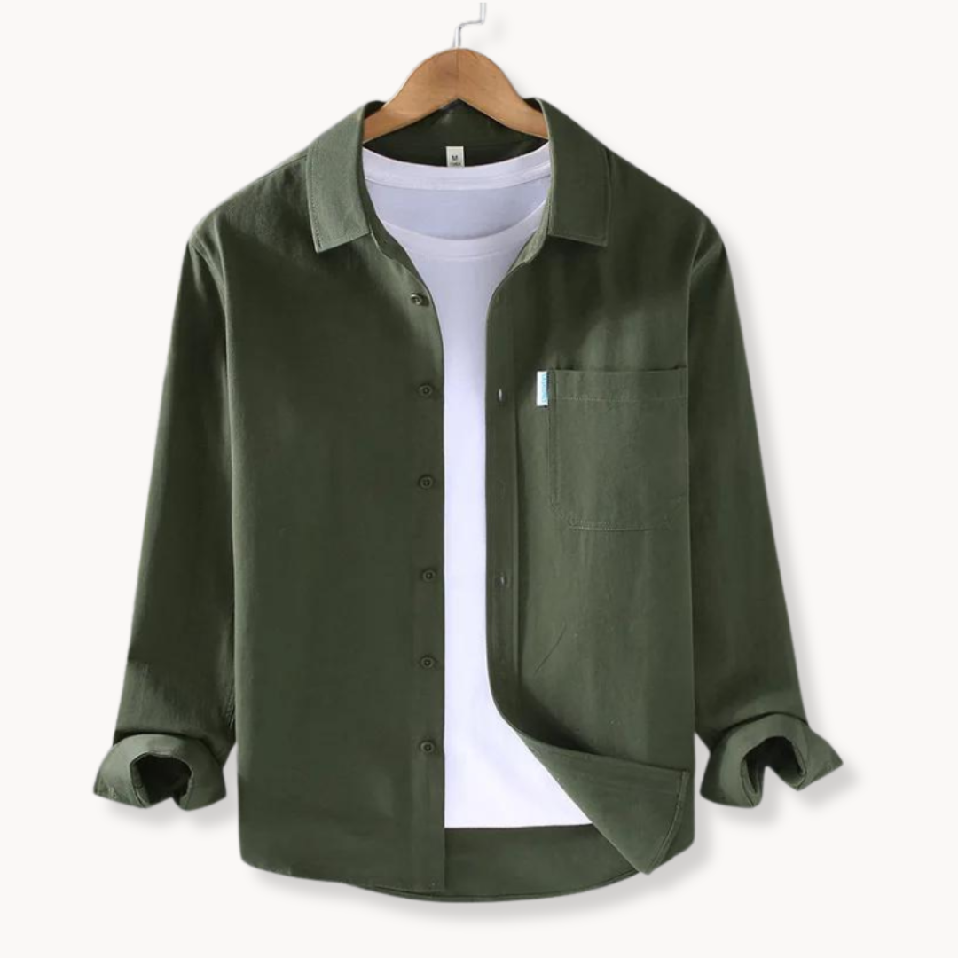 Camisa | Frente com Botões Flexível