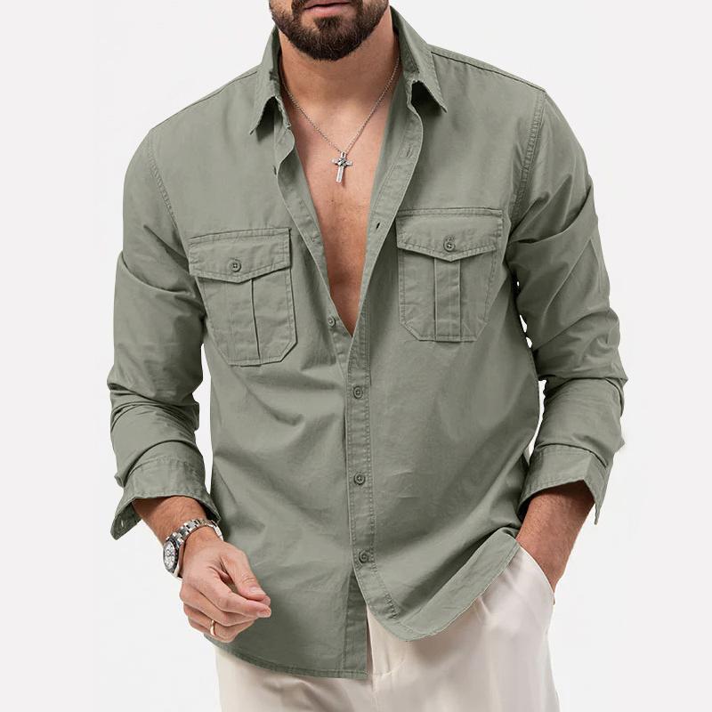 Camisa | Bolsos Cargo Conforto Térmico