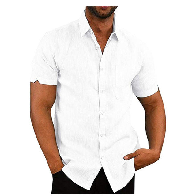 Camisa | Mistura Leve Manga Curta