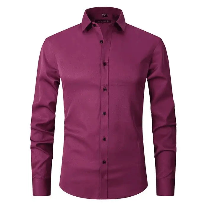 Camisa | Mistura Poliéster Sem Rugas