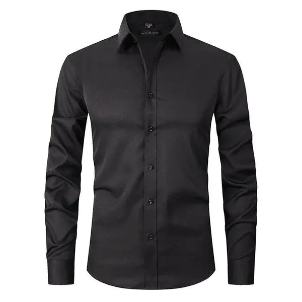 Camisa | Mistura Poliéster Sem Rugas