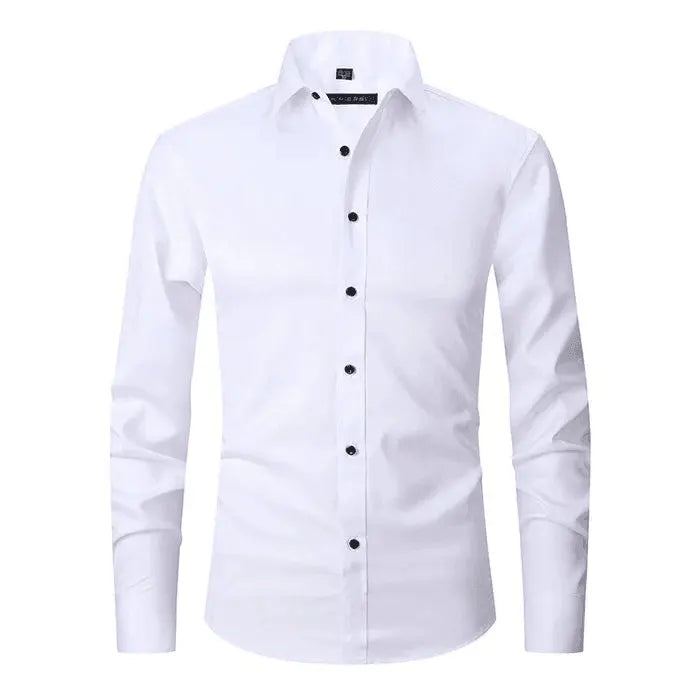 Camisa | Mistura Poliéster Sem Rugas