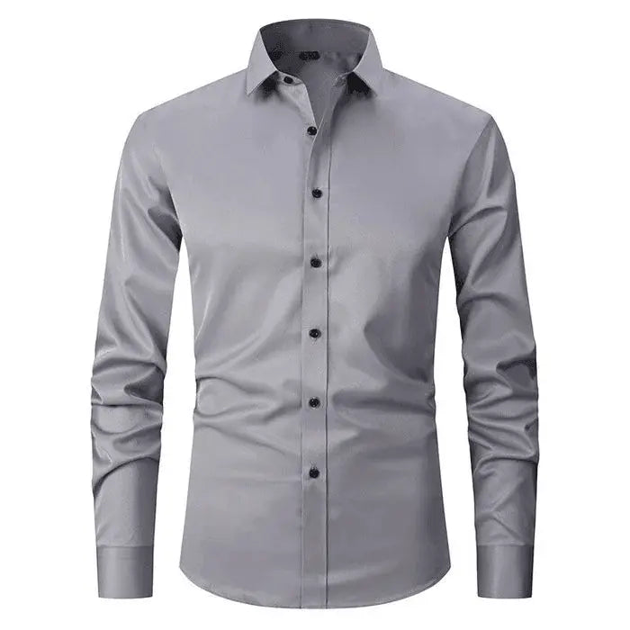 Camisa | Mistura Poliéster Sem Rugas