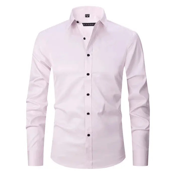 Camisa | Mistura Poliéster Sem Rugas