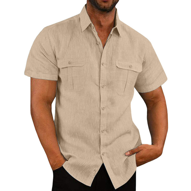 Camisa | Manga Curta Dois Bolsos