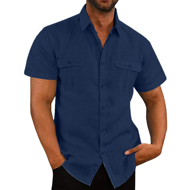 Camisa | Manga Curta Dois Bolsos