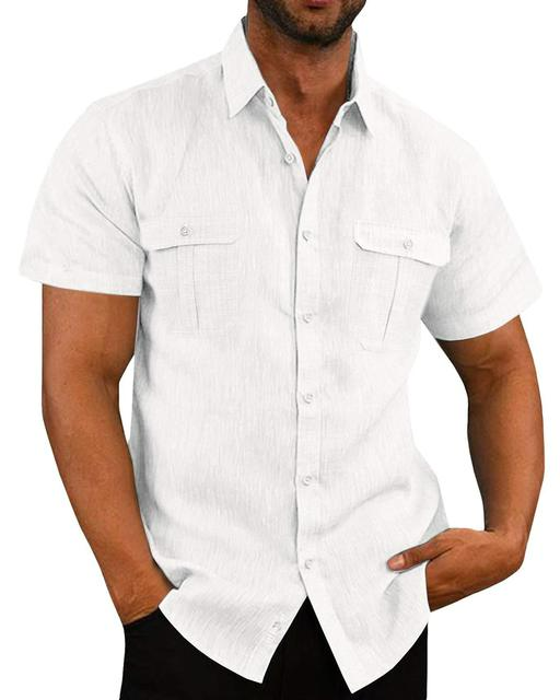 Camisa | Manga Curta Dois Bolsos