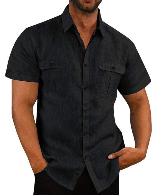 Camisa | Manga Curta Dois Bolsos