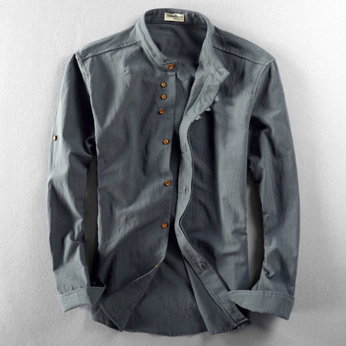 Camisa | Gola Alta Botão Vintage