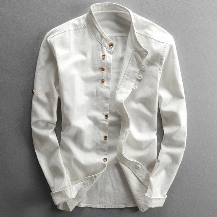 Camisa | Gola Alta Botão Vintage