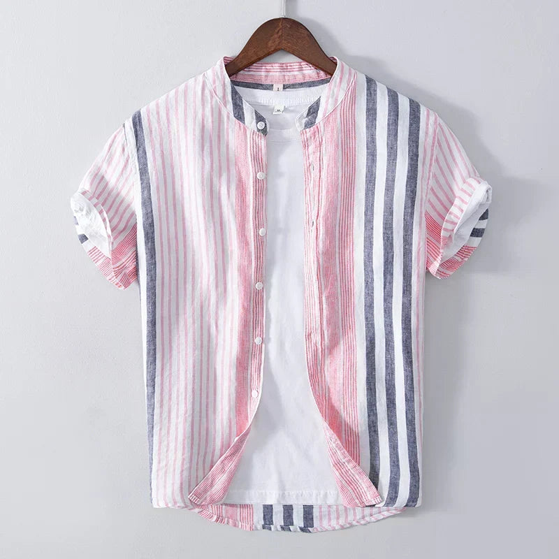 Camisa | Design Listrado Respirável