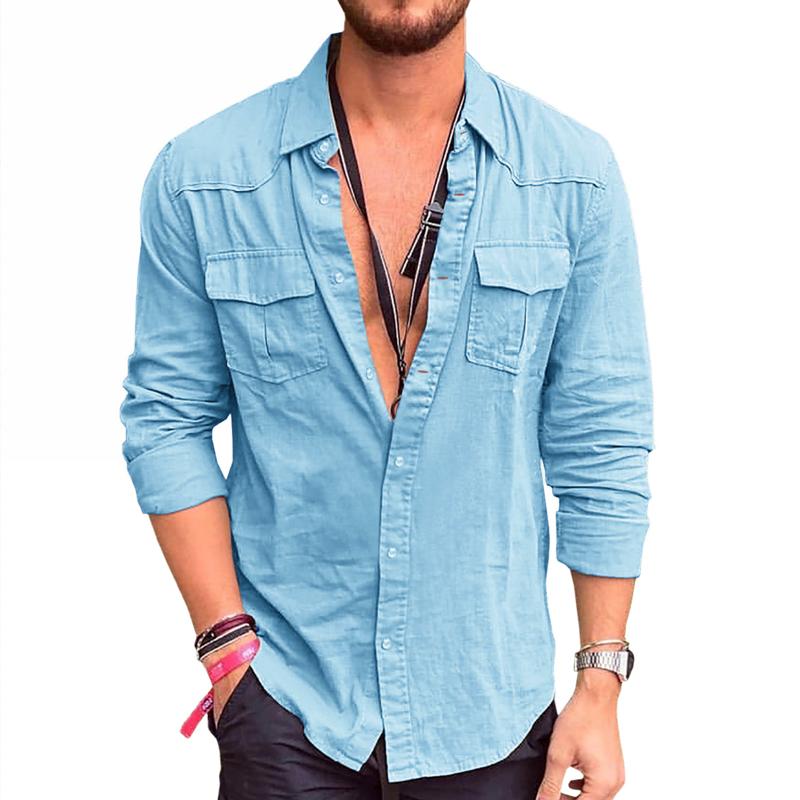 Camisa | Bolsos Cargo Sob Medida