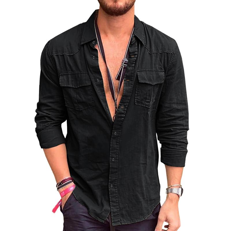 Camisa | Bolsos Cargo Sob Medida