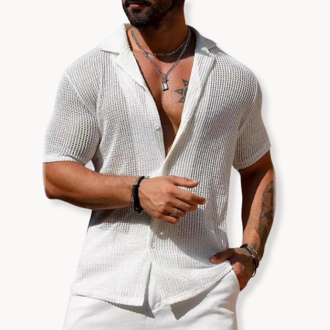 Camisa de Manga Curta | Malha Oca
