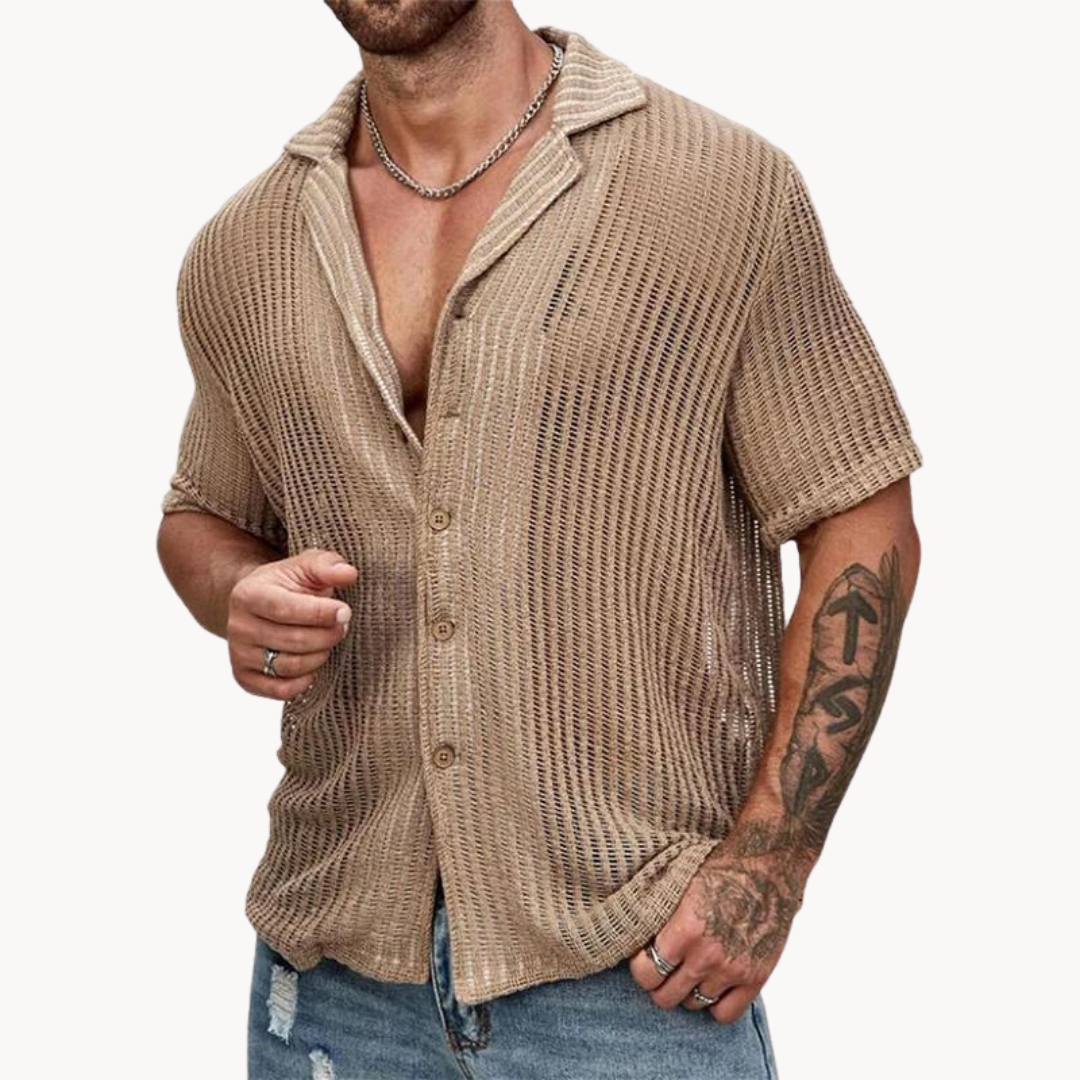 Camisa de Manga Curta | Malha Oca
