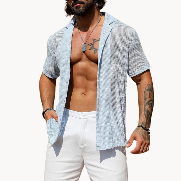 Camisa de Manga Curta | Malha Oca