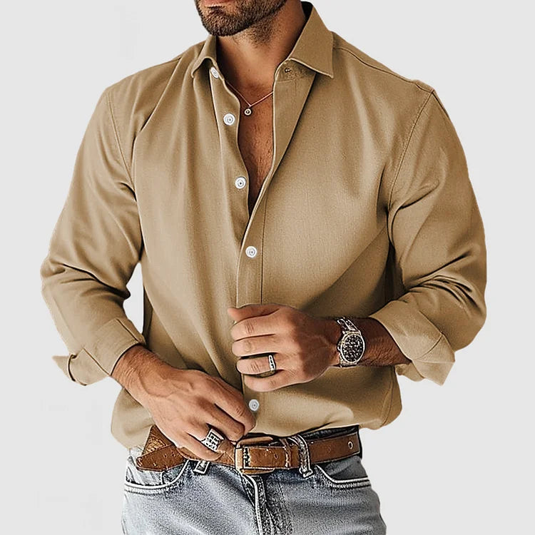Camisa de Vestir Soft-Blend | Forma Limpa