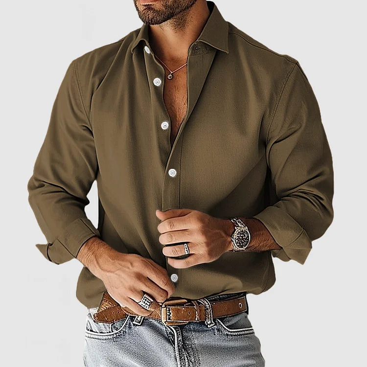 Camisa de Vestir Soft-Blend | Forma Limpa