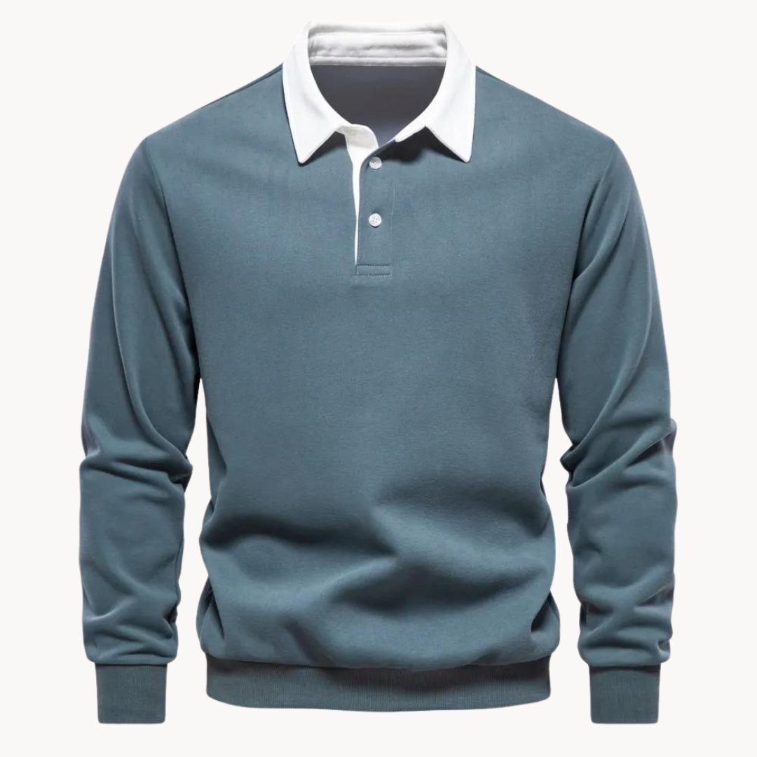 Sweatshirt Polo Soft-Blend | Flexível