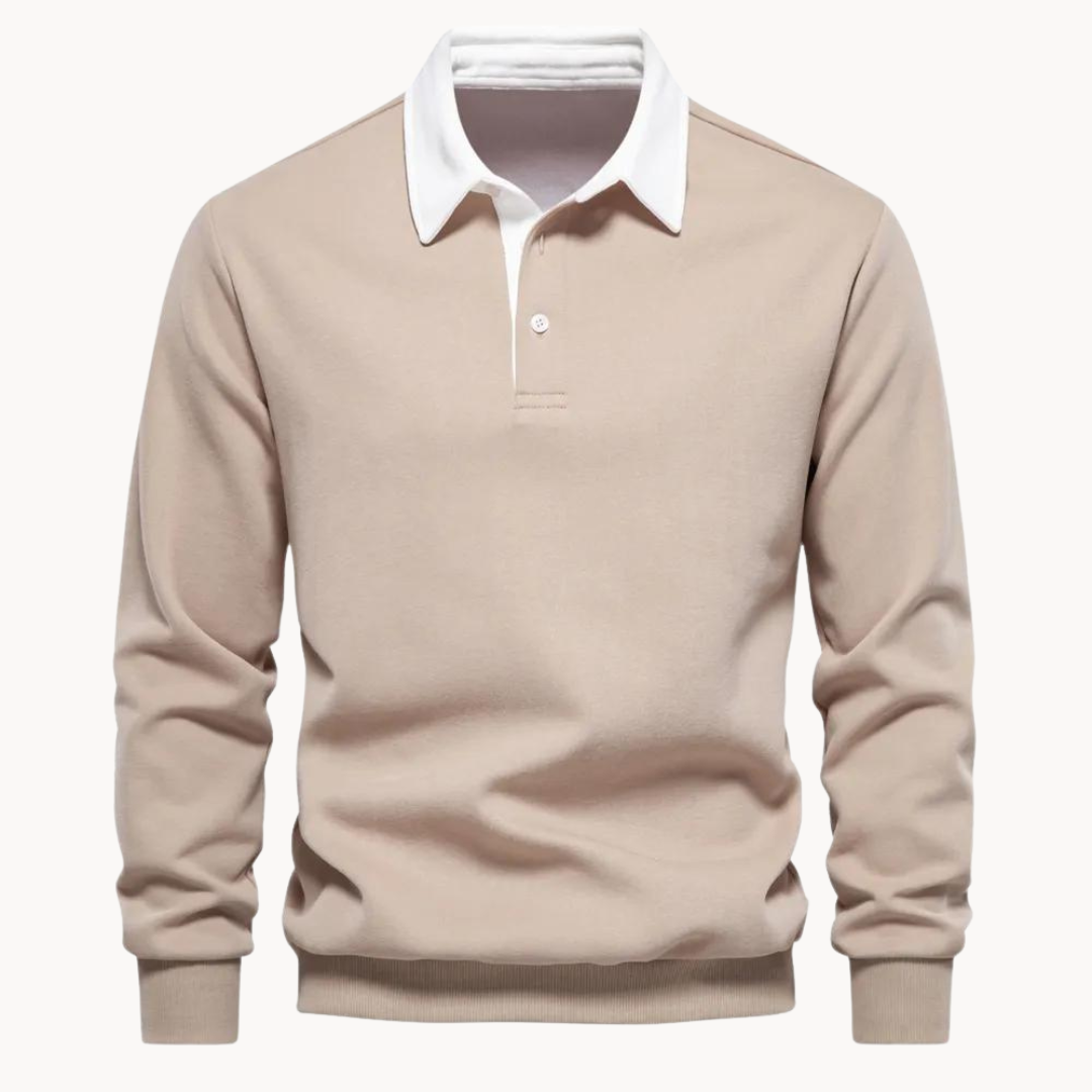 Sweatshirt Polo Soft-Blend | Flexível