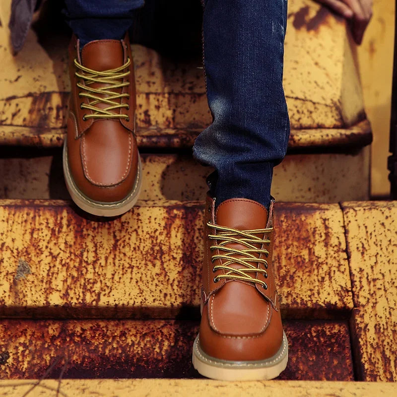 Melchior | Botas em Couro Verdadeiro