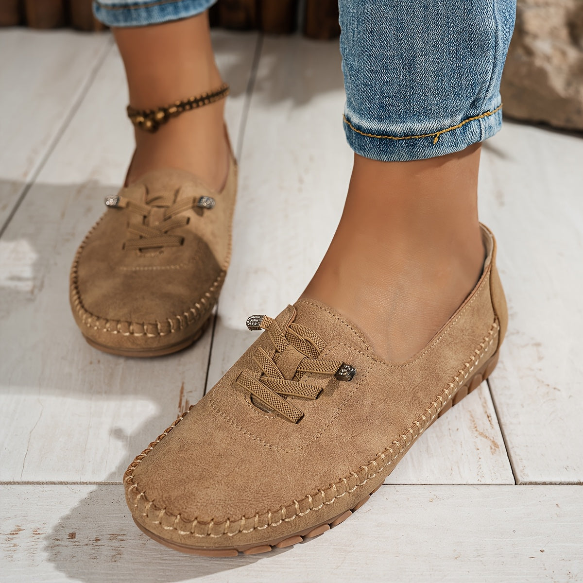 Mafalda | Mocassins de Camurça