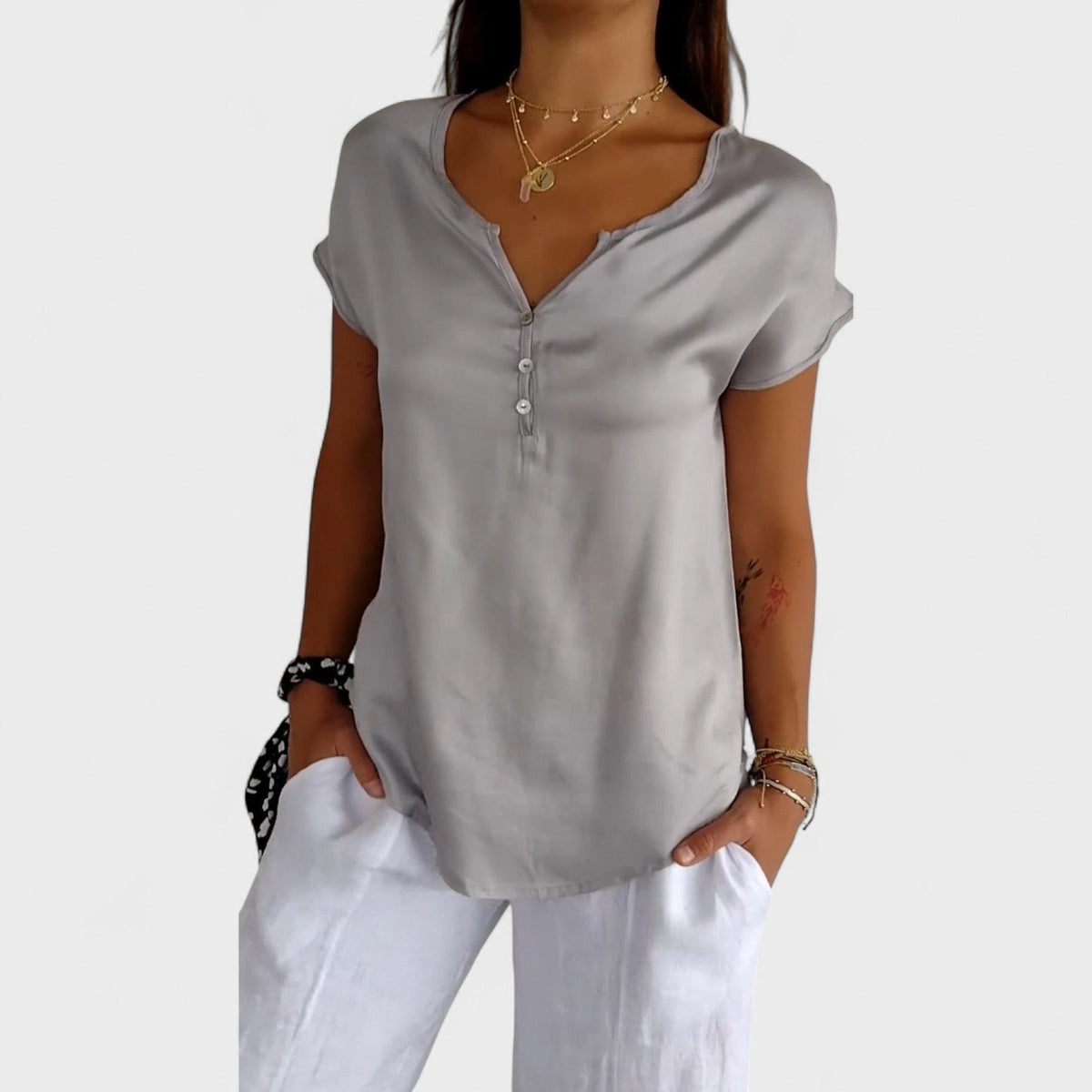 Corina | Blusa de verāo confortável