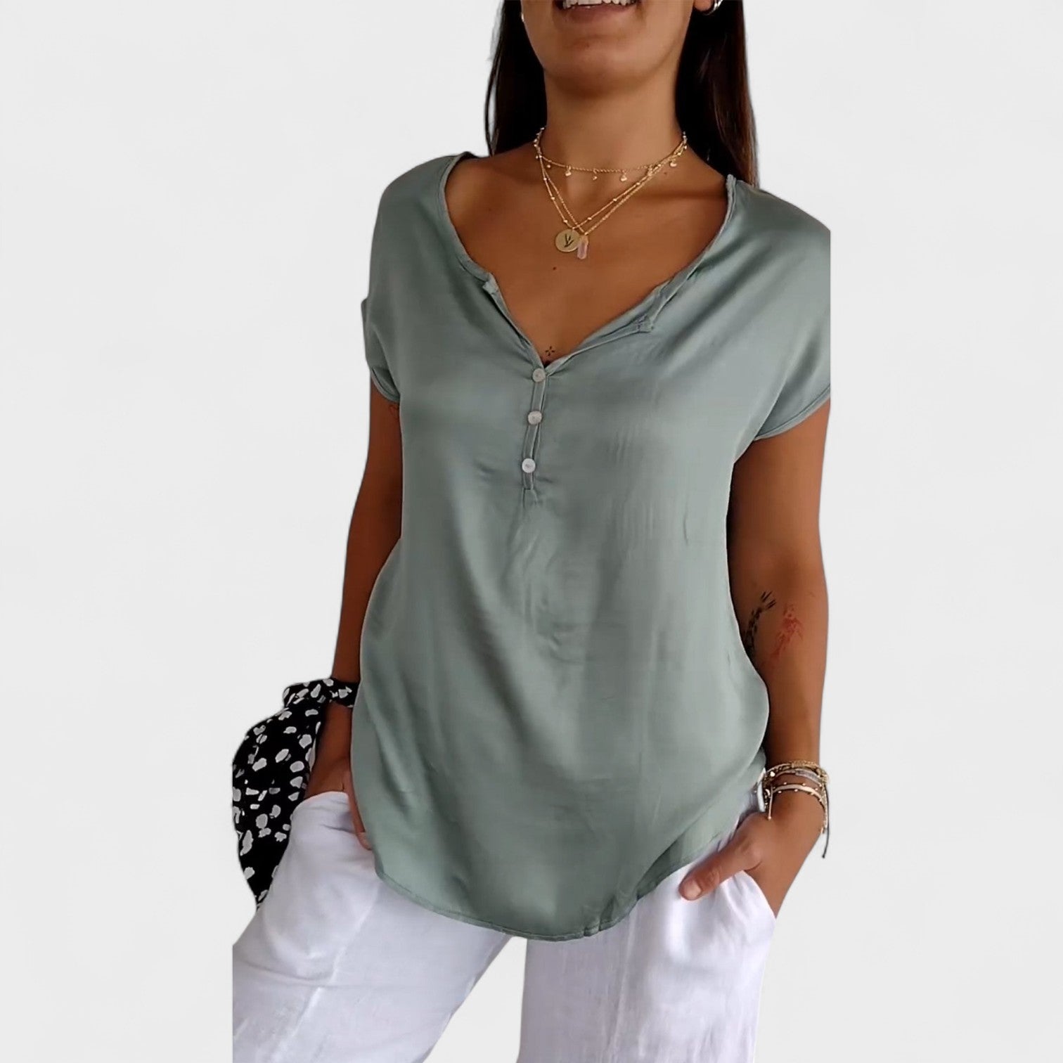 Corina | Blusa de verāo confortável