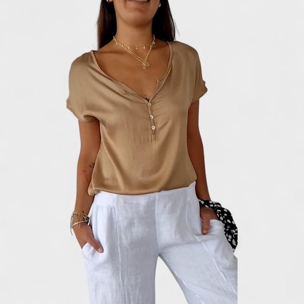 Corina | Blusa de verāo confortável