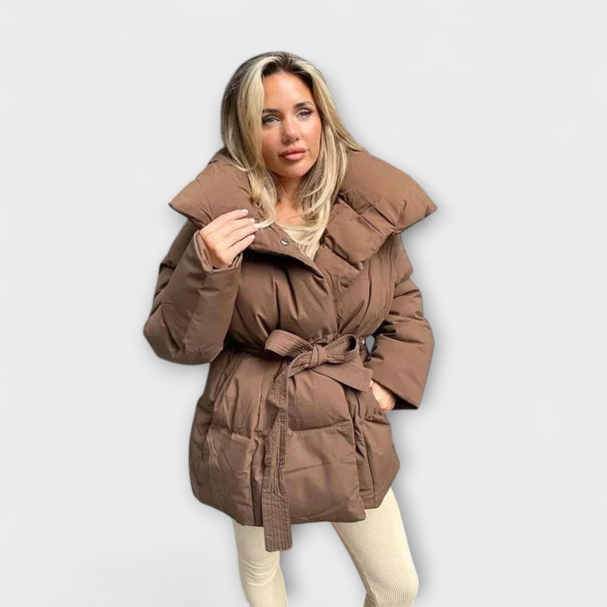 Corina | Casaco Elegante Puffer