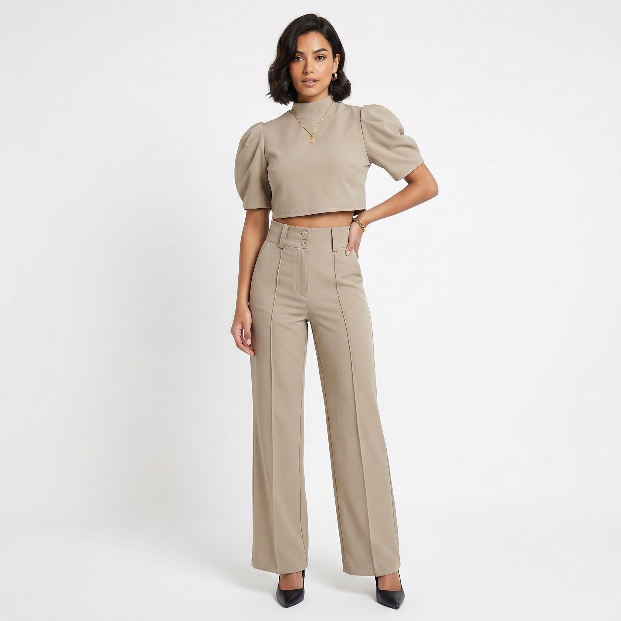 Ilda | Conjunto Elegante de Duas Peças