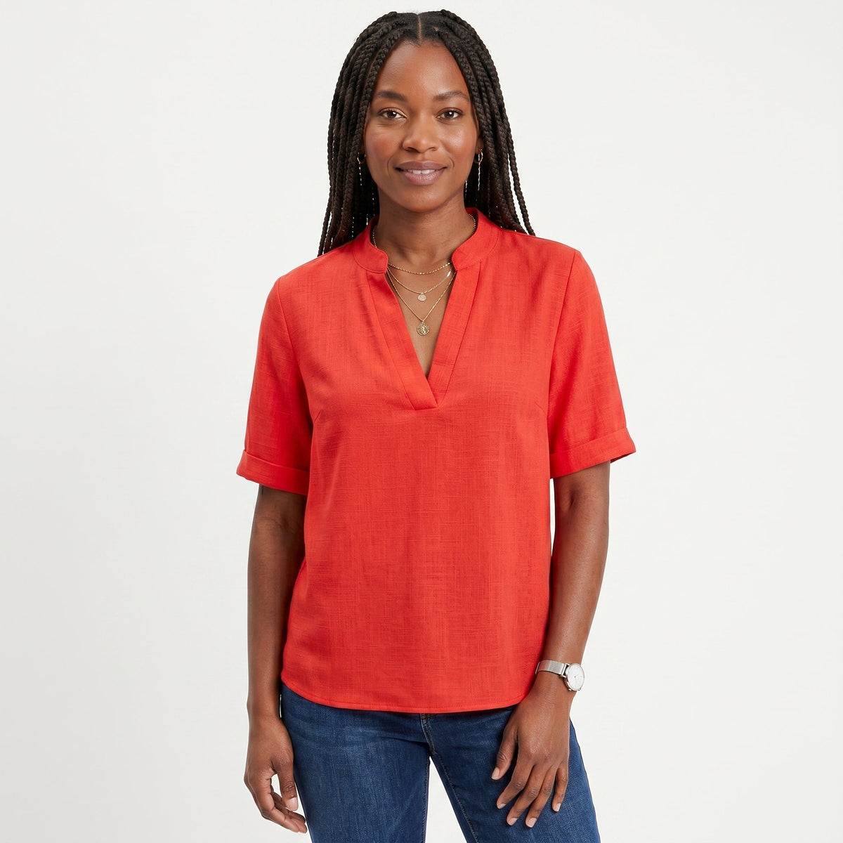 Rosaura | Blusa Fluida Decote em V