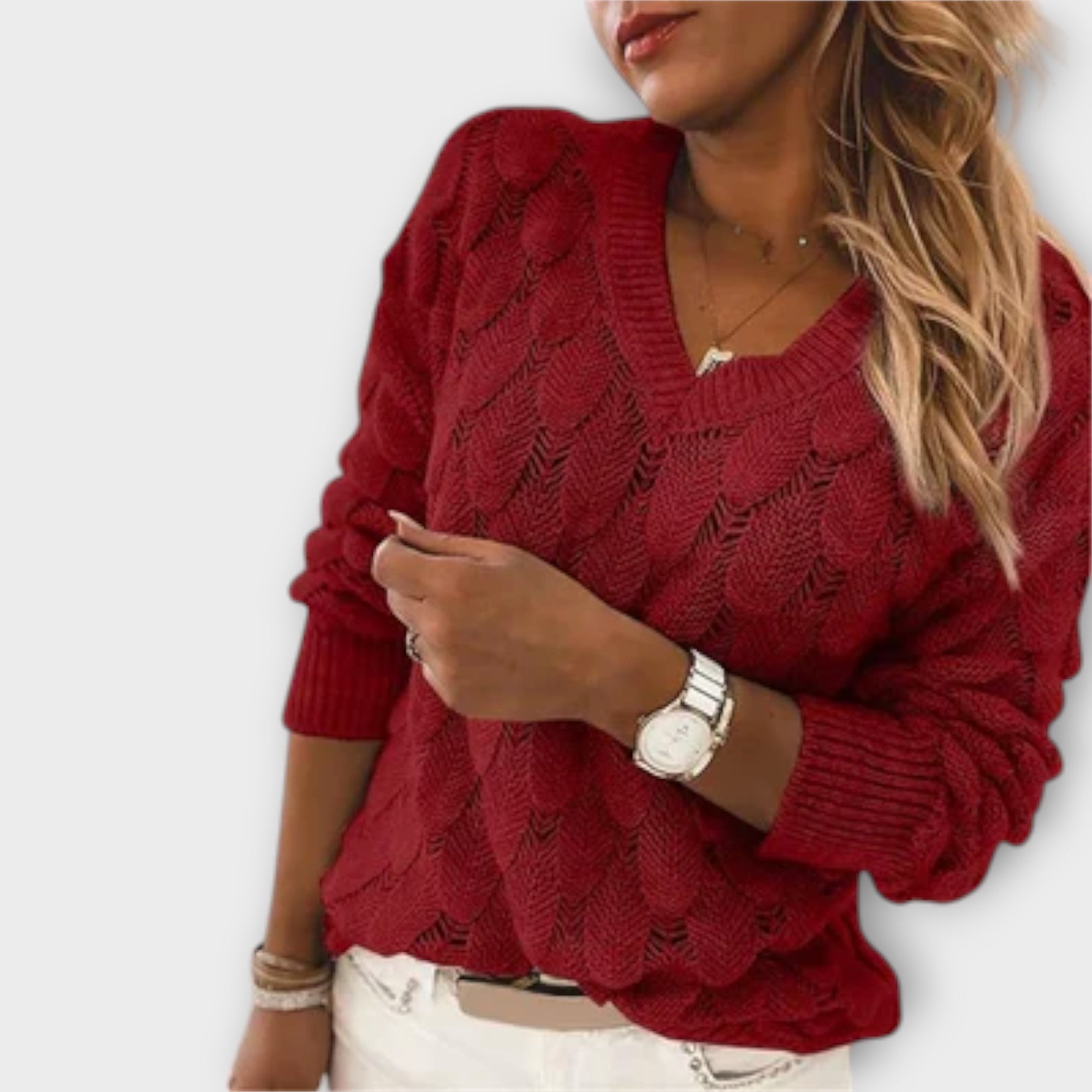 Piedade | Camisola com decote em V