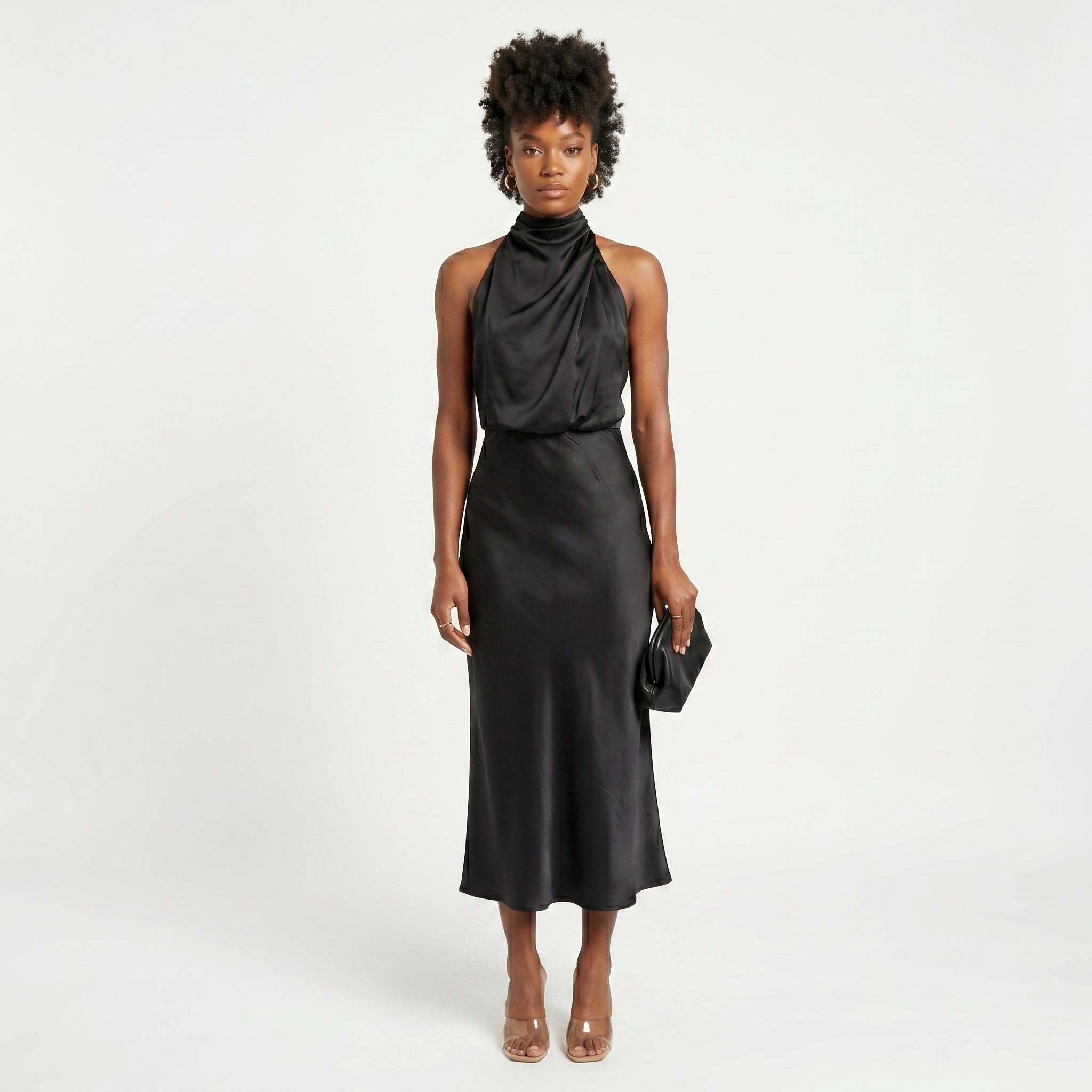 Vera | Vestido Longo de Festa em Cetim