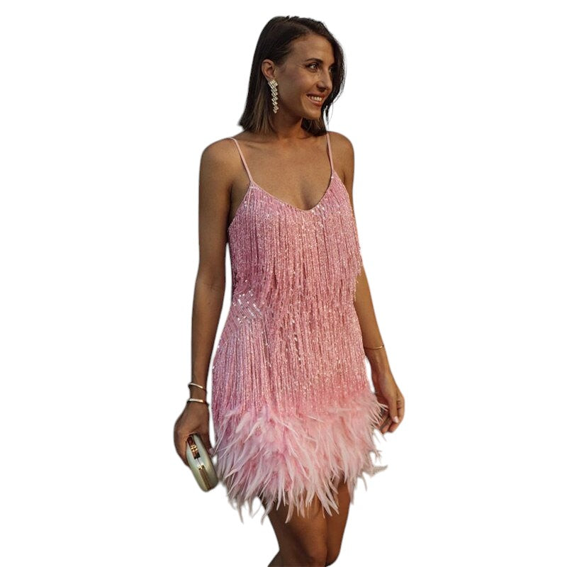 Hortência | Vestido Curto com Alças Finas