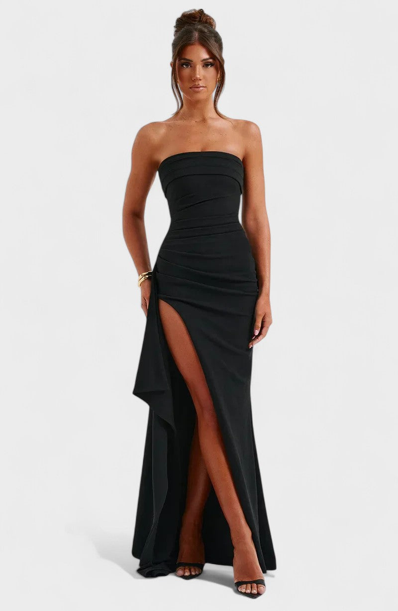 Esperança | Vestido Comprido Elegante Sem Alças